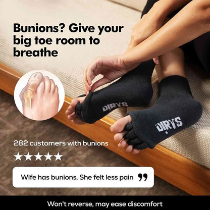 Black Foot Alignment Socks