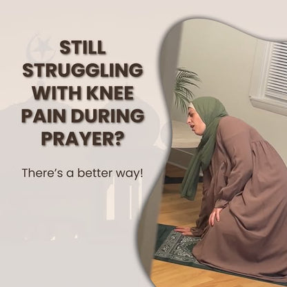Ergonomic prayer mat