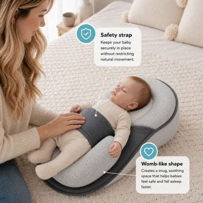 Baby Pillow//Anti-Reflux Flat Head Prevention