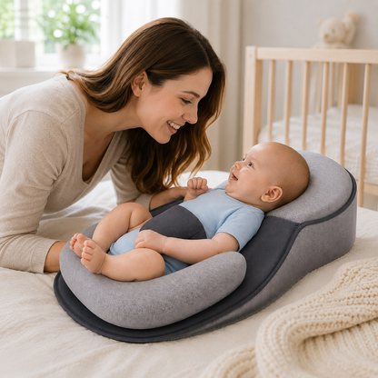 Baby Pillow//Anti-Reflux Flat Head Prevention