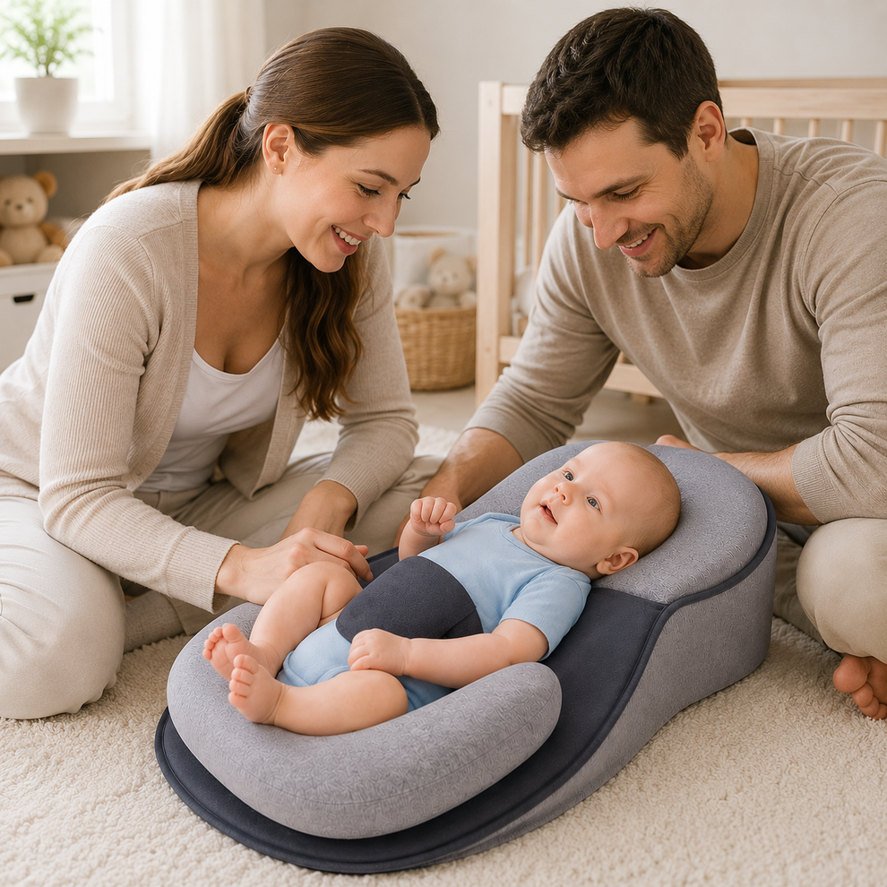 Baby Pillow//Anti-Reflux Flat Head Prevention