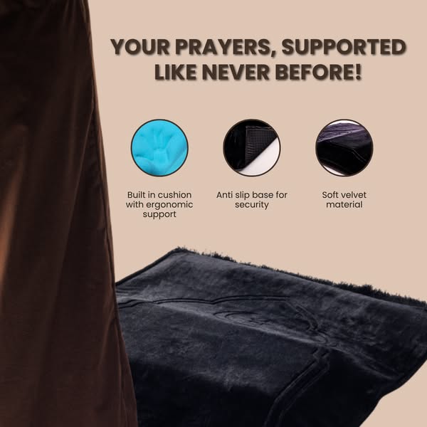 Ergonomic prayer mat