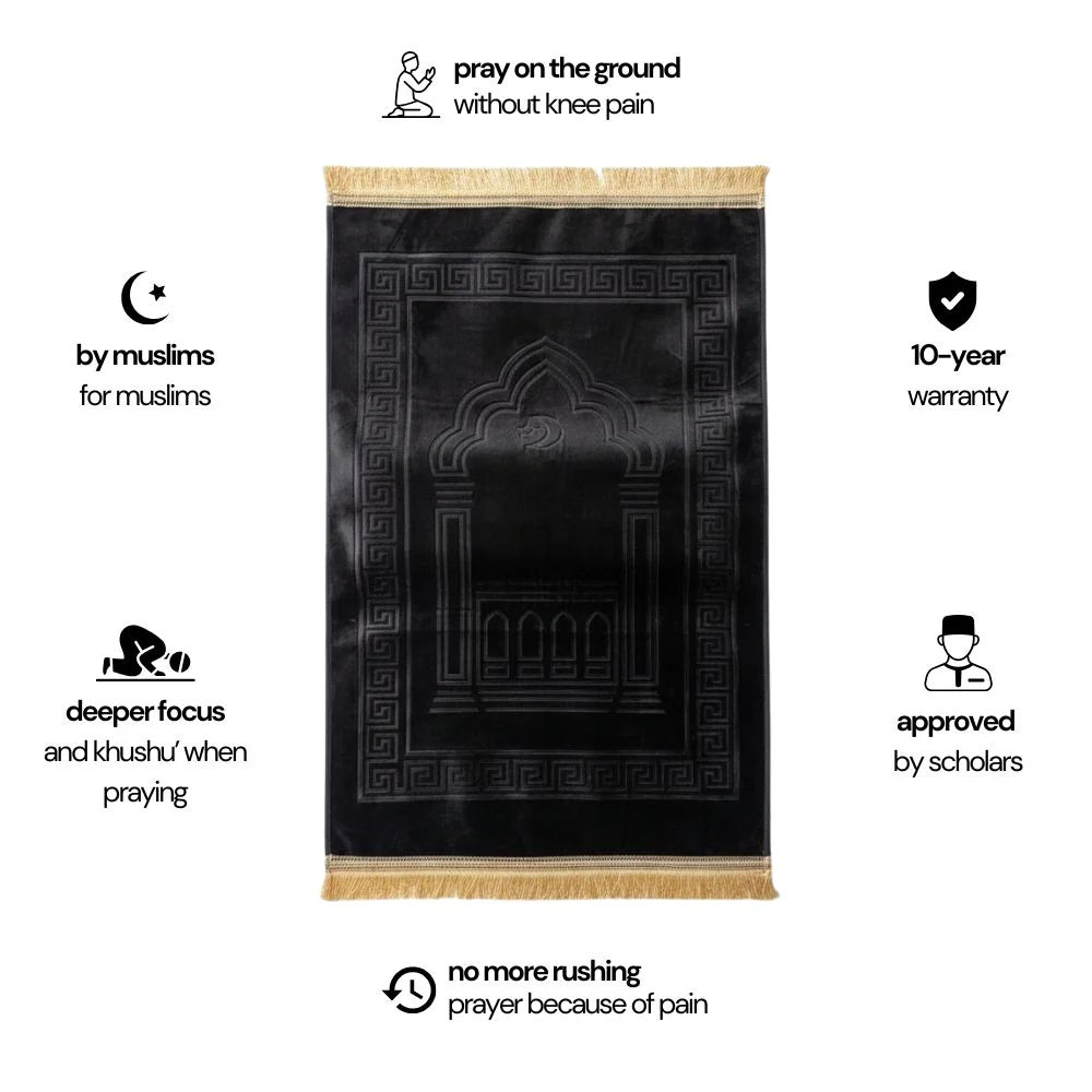 Ergonomic prayer mat