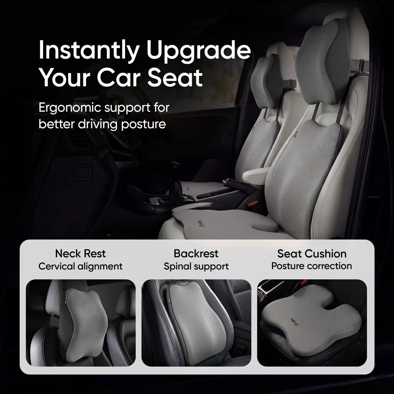 Frido Ultimate Car Comfort Bundle