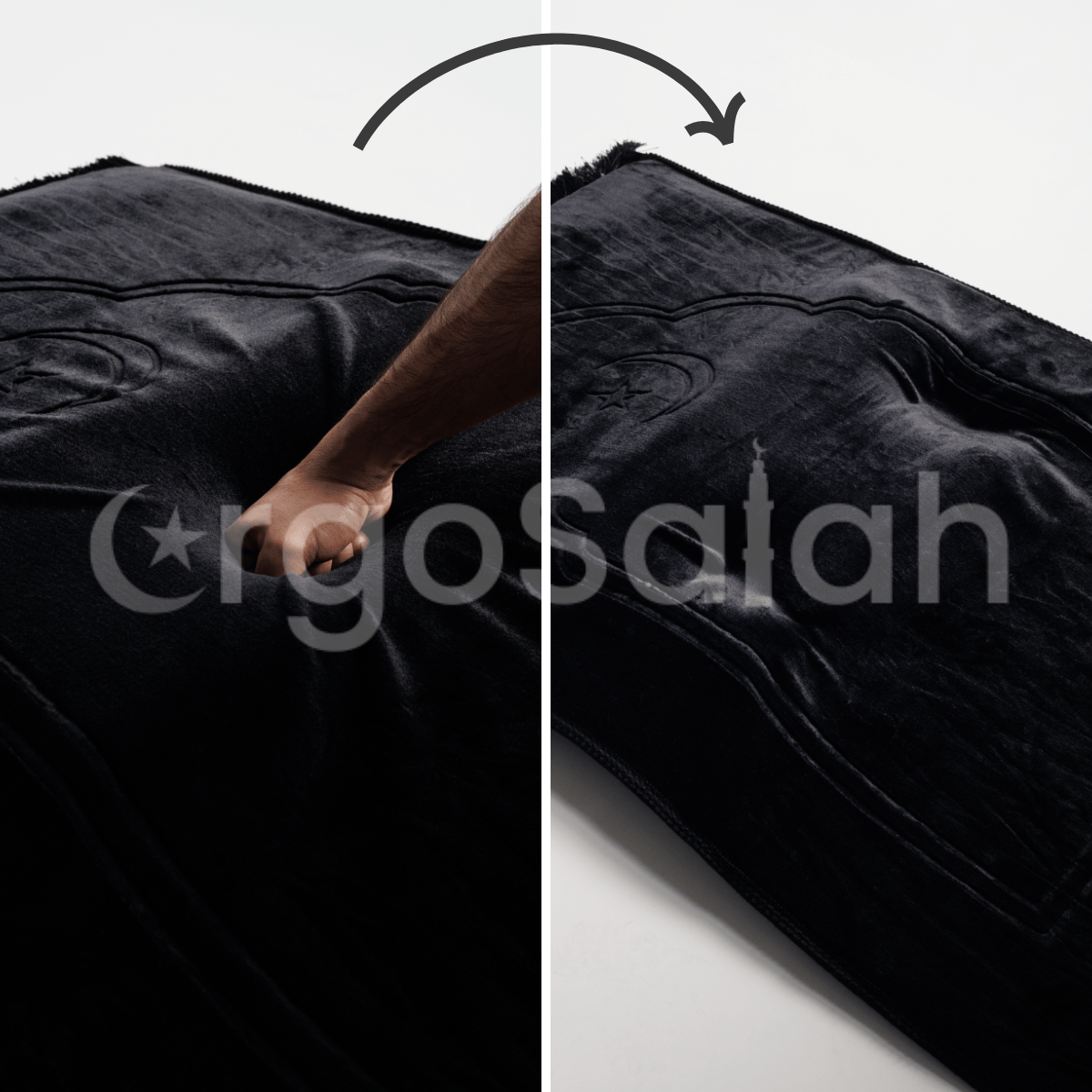 Ergonomic prayer mat