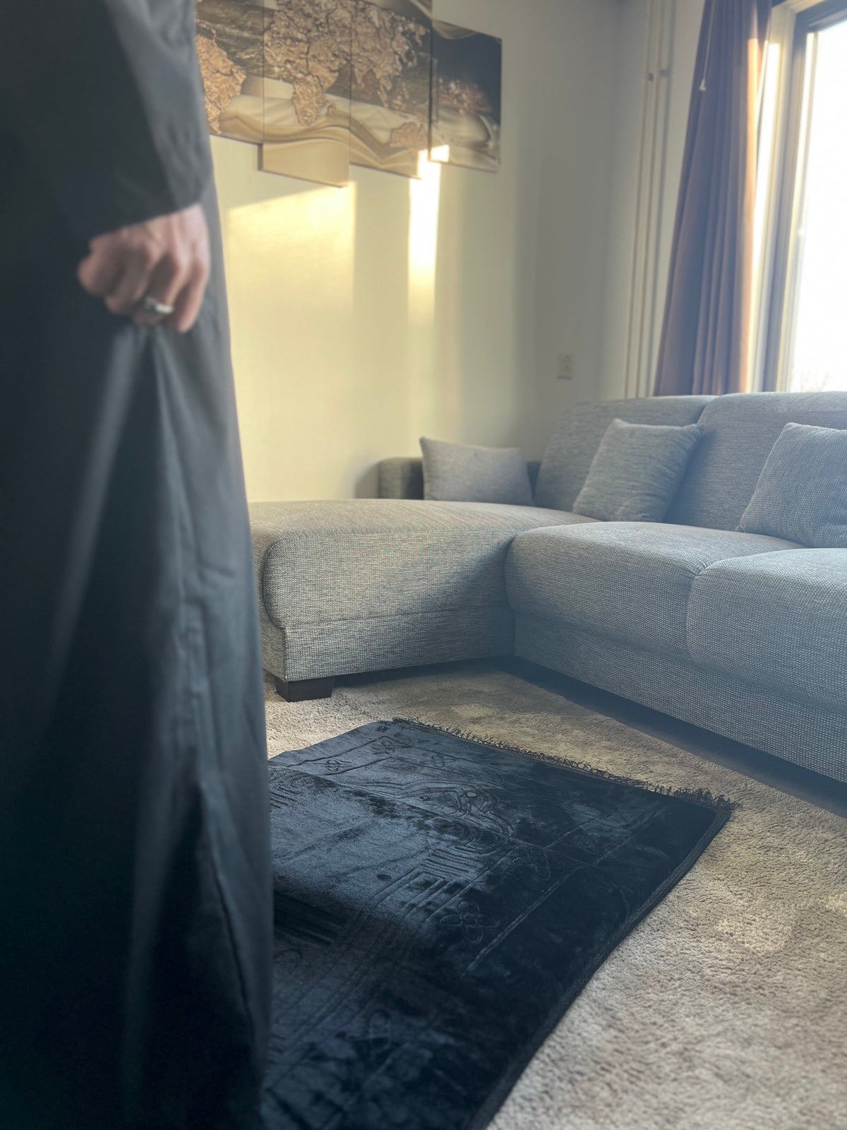 Ergonomic prayer mat