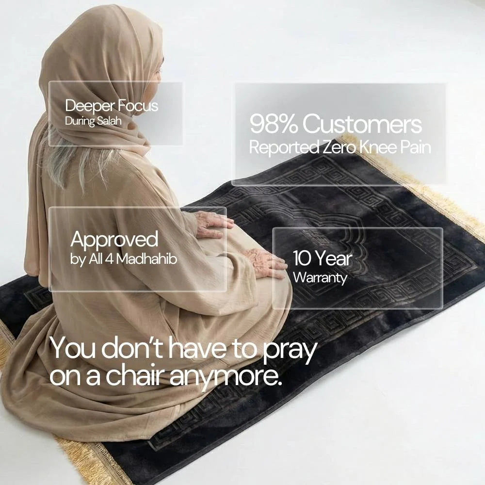 Ergonomic prayer mat