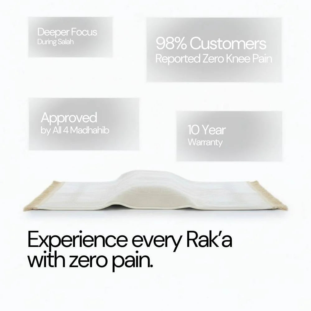 Ergonomic prayer mat